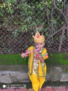 Krishna Janmashtami 2020 students  pics