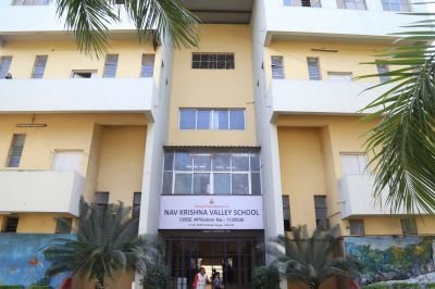Nav Krishna valley school Main building