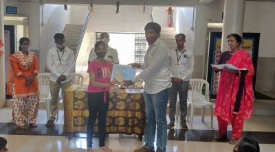 Udaan Certificate distribution program in nkvs school