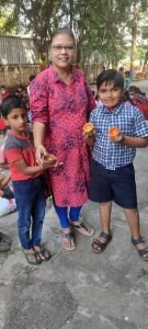 Diwali Diya and candle making in NKVS CBSE I to x std  students