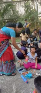 Diwali Diya and candle making in NKVS CBSE I to x std  students