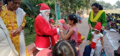 Christmas celebration at school