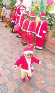 Christmas celebration at school