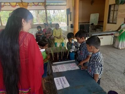 म्हैशाळ विजयनगर स्कूलमध्ये विज्ञान दिवस असली सेलिब्रेशन