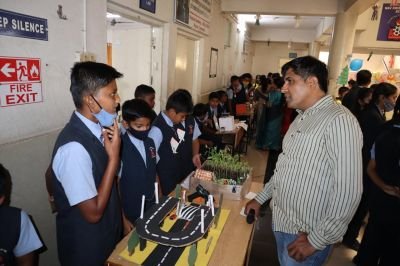 Science exhibition in nkvs cbse schools