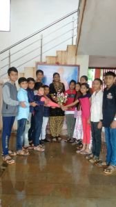 Gurupurnima  celebrated  nkvs uttur school