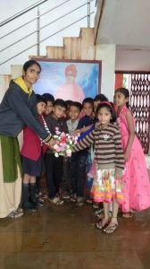 Gurupurnima  celebrated  nkvs uttur school