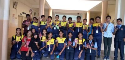 Scorpion ???? activity.8th B class ..NKVS ENGLISH MEDIUM SCHOLL