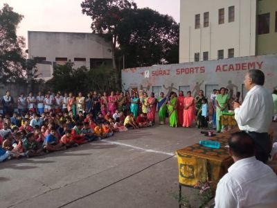 Tripurare Purnima Celebrated in Nav krishana valley school em