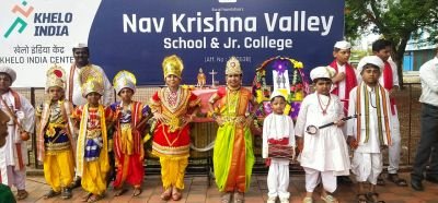 ashadi ekadashi 2023 celebration in NKVS EM school