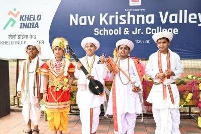 ashadi ekadashi 2023 celebration in NKVS EM school