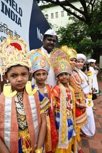 ashadi ekadashi 2023 celebration in NKVS EM school