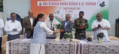 15th Aug 2023 celebration on NKVS school