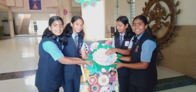 Nav Krishna valley school CBSE celebration Raksha badhan 