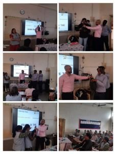 Nav Krishna Valley EM organised a training session to enhance the knowledge of teacher about the NEP and NCF arranged by the Orient Blackswan Pvt. 
The resource person Som Shubhra Karmakar explained the  concept in a playful manner that everyone enjoyed and learned. 