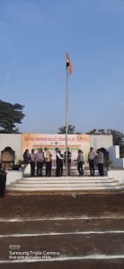 Nav Krishna valley school celebrated  75th Republic Day