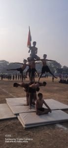 Nav Krishna valley school celebrated  75th Republic Day