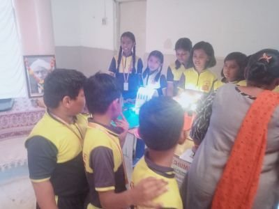 Nav krishna valley school celebrated National Science day