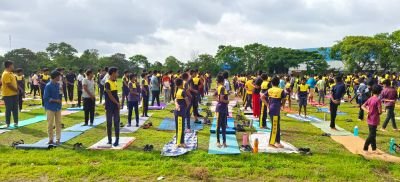 Nav Krishna  Valley School Celebrated Yoga day 