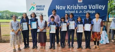 Nav Krishna Valley school Conducted handwriting Competitions in school 