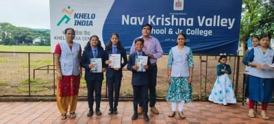 Nav Krishna Valley school Conducted handwriting Competitions in school 