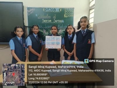 Nav Krishna Valley school cbse conducted the TLM Activity pics updated in web sides 