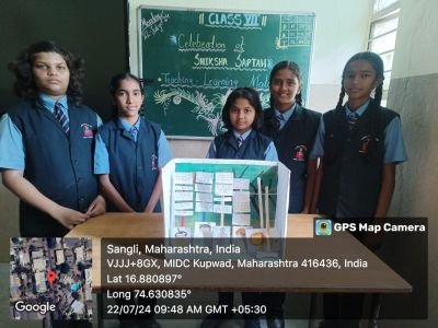 Nav Krishna Valley school cbse conducted the TLM Activity pics updated in web sides 