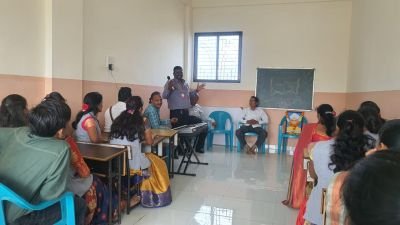 Wellknown & Recently retired Mr. N. B. Pawar Sir from Bavda village was the chif guest and Mr. Sandesh bavdekar & all NKVS Shirwal staff enjoyed the speeches and learned a lot from speakers