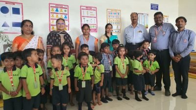 Respected Director/Principal Mrs. Sangeeta Pagnis. I wanted to express my heartfelt gratitude for your visit to Shirwal Branch as a visionary leadership and unwavering support. Your guidance has been instrumental in shaping our school's success.Accompanied with our senior cleark Mr. Shrishail sir Thank you for your tireless efforts in fostering a conducive learning environment.Best regards,[Sir Pramod ]Principal