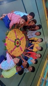 Nkvs Cbse Abhyaas students celebration Diwali in school