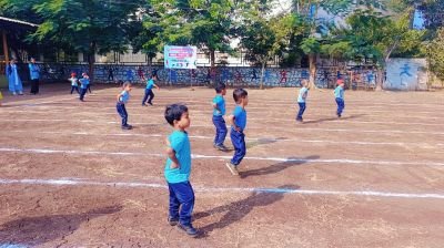 Annual Sports⚽????????⚾ Meet*2024-25????????????????Abhyaas Kupwad

Annual Sports Meet recently hosted by Abhyaas Kupwad, it was organized on 21st &  22nd November 2024.The event was inaugurated by Mr.Prashant Chavan Vice Principal of Nav Krishna Valley School, while Mr.Vinayak Joshi Sports Incharge extended the importance of sports in our life by participating in various sports activities, children can develop physical fitness, coordination, build confidence, self esteem & discipline. 
Our dedicated teachers planned innovative & supportive activities like the zig zag race, hurdle race,3 leg race, sack race etc. 