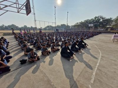 Report on Special Assembly Observing Dr. Babasaheb Ambedkar's Mahaparinirvan Diwas

Today, Nav Krishna Valley School organized a special assembly to commemorate Dr. Babasaheb Ambedkar's Mahaparinirvan Diwas with great reverence. The assembly began with a solemn photo poojan ceremony, performed by Vice Principal Mr. Prashant Chavan, State Board Principal Ms. Sunita Patil, and the coordinators of different sections.

Students actively participated by delivering speeches that highlighted the significance of this day and Dr. Ambedkar's invaluable contributions to the nation. Teachers Mahadevi Latawade and Kiran Lote Sir inspired everyone with their motivational speeches, emphasizing the importance of Dr. Ambedkar's teachings and the relevance of his vision in today’s world.

The program was a fitting tribute to the life and legacy of Dr. Babasaheb Ambedkar, leaving the students and staff inspired to uphold his principles of equality and justice.