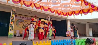 Nav Krishna Valley school Students Dance Performance in AB patil School