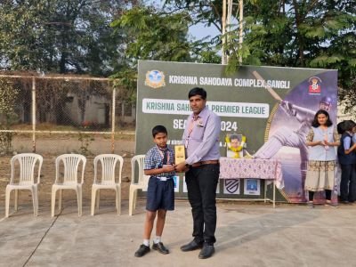 Maths Day celebration  in Nav krishna valley school