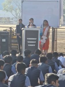 3.Jan.2025 Nav Krishna Valley School celebrated the Birth anniversary of Savitribai Phule????????✨✨a pioneering Indian social reformer and educator, with great enthusiasm.

The celebration was held in our school's assembly and was attended by all students and staff members. The program began with a photo pujan by Vice Principal Prashant Chavan Sir, State Board Principal Sunita Patil ma'am, and the coordinators.

Vice Principal Prashant Chavan Sir delivered a motivational speech about Savitribai Phule's life and her contributions to education. Bharti ma'am also spoke about the importance of education and how Savitribai Phule's work has inspired generations of students.

The highlight of the program was a presentation by Kartiki Jadhav from Std 9, Mithila Pawar, and Pratik Mane from Class 3, who presented themselves as Savitribai Phule and Jyotirao Phule.

The celebration was a huge success and inspired us to follow in Savitribai Phule's footsteps and work towards creating a more equitable and just society